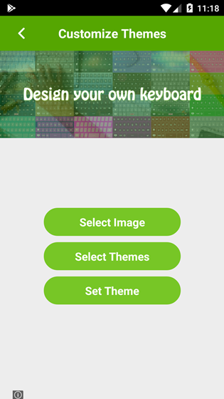 Our work: Keyboard Appp